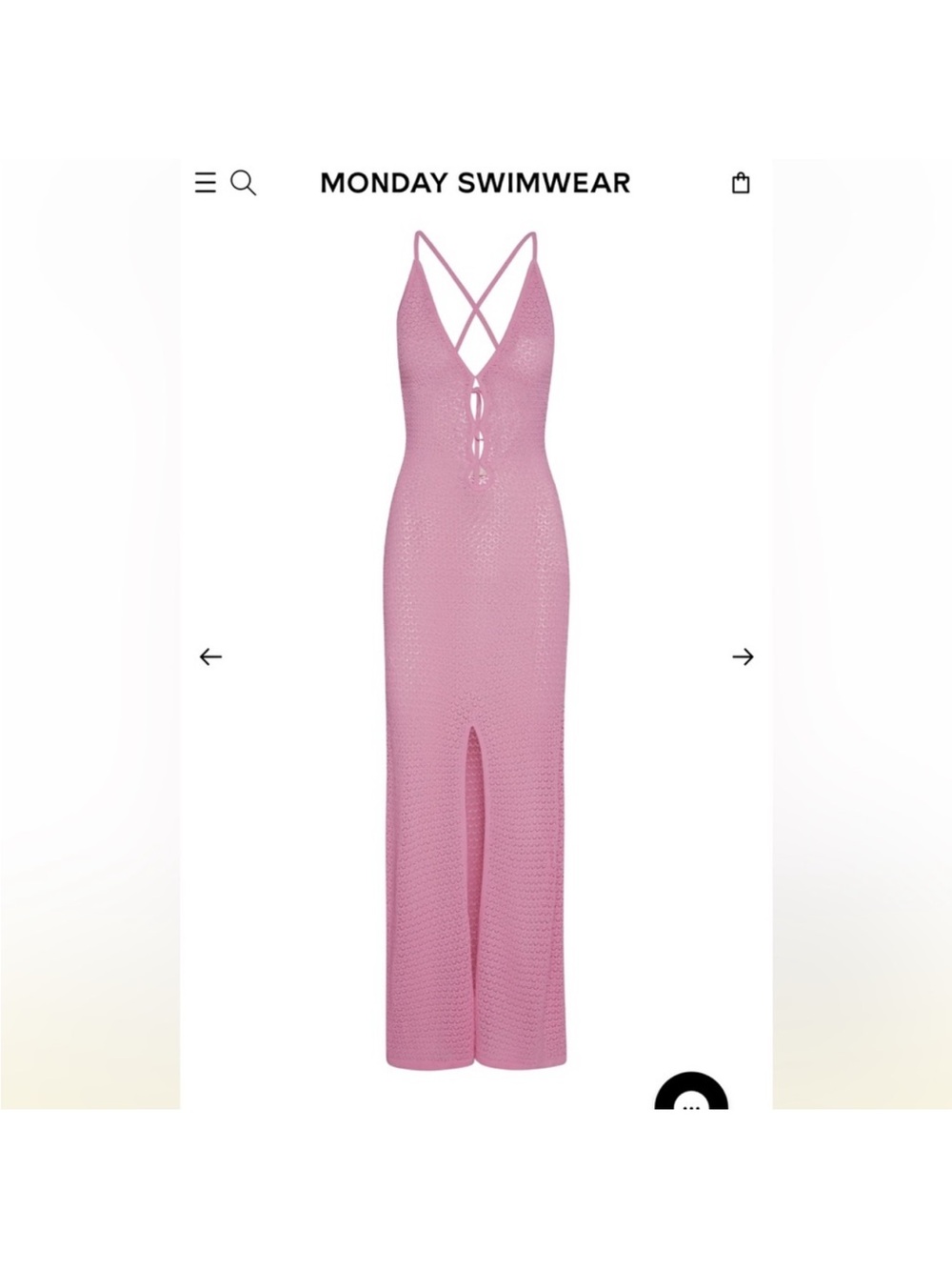 Monday Swimwear Ramatuelle Dress